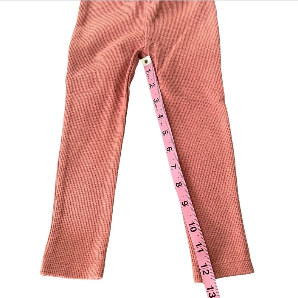 Nicole Miller New York Floral Long Sleeve Fleece Top and Pink Leggings Set